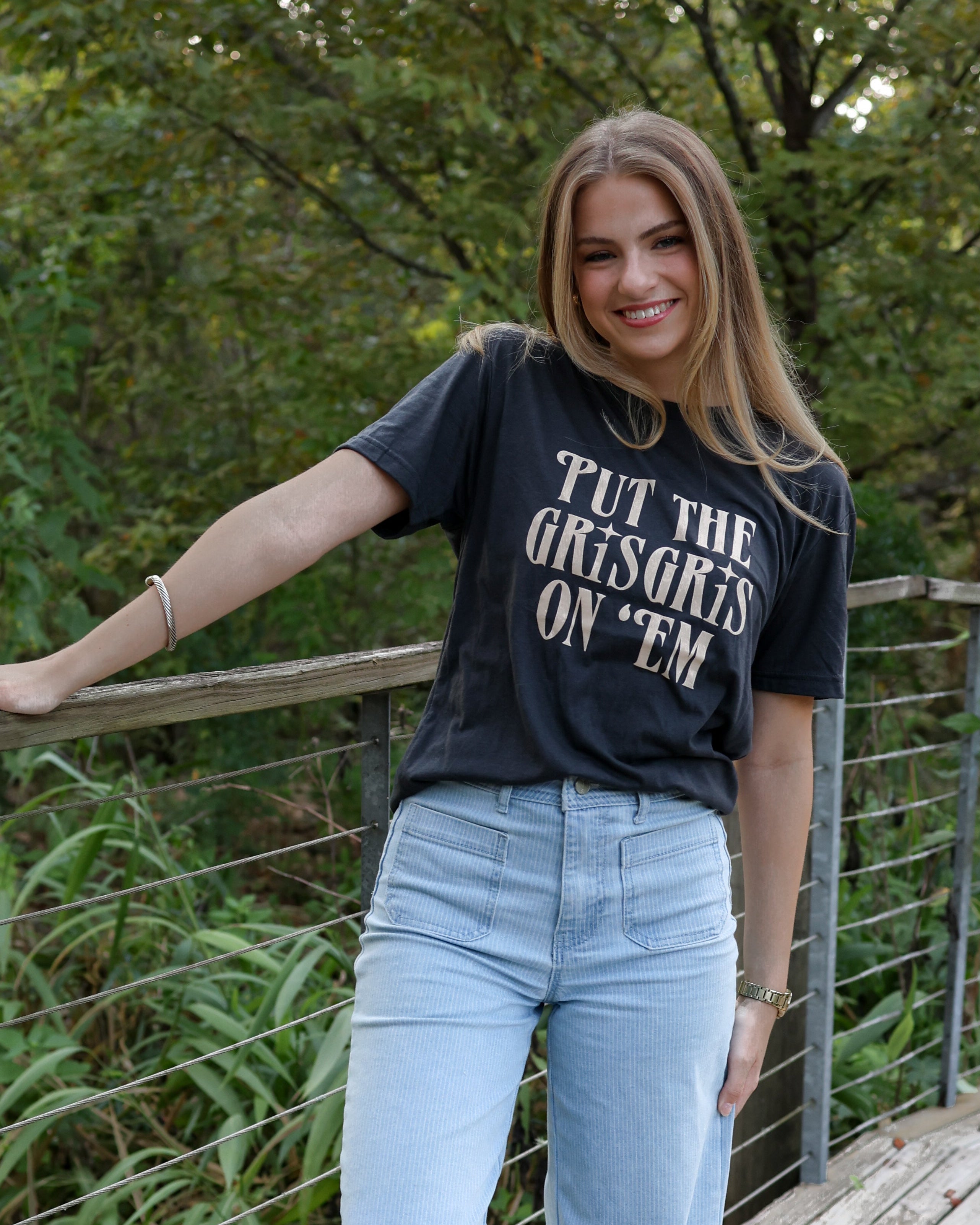Put the Gris Gris on 'Em Black T-Shirt