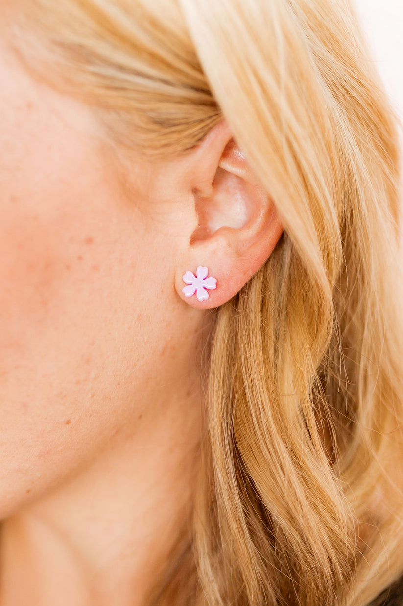 Olivia Mini Flower Studs