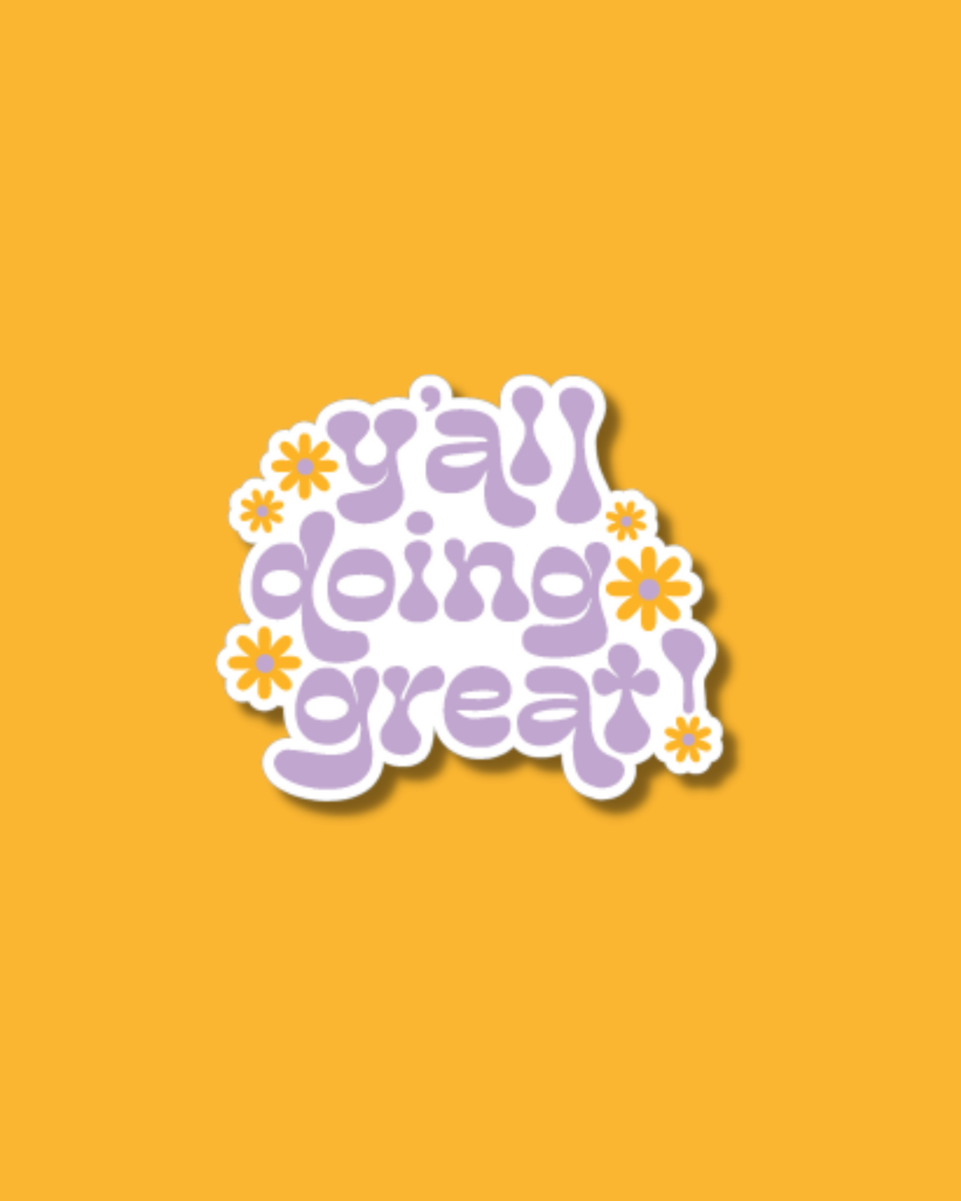 Unique Louisiana Gifts, Louisiana Sticker, Baton Rouge, New Orleans, Lafayette, Sweet Baton Rouge, Stickers, Baton Rouge Pride Sticker Near me, Louisiana themed sticker, Louisiana themed sticker near me, Doing Great Sticker 
