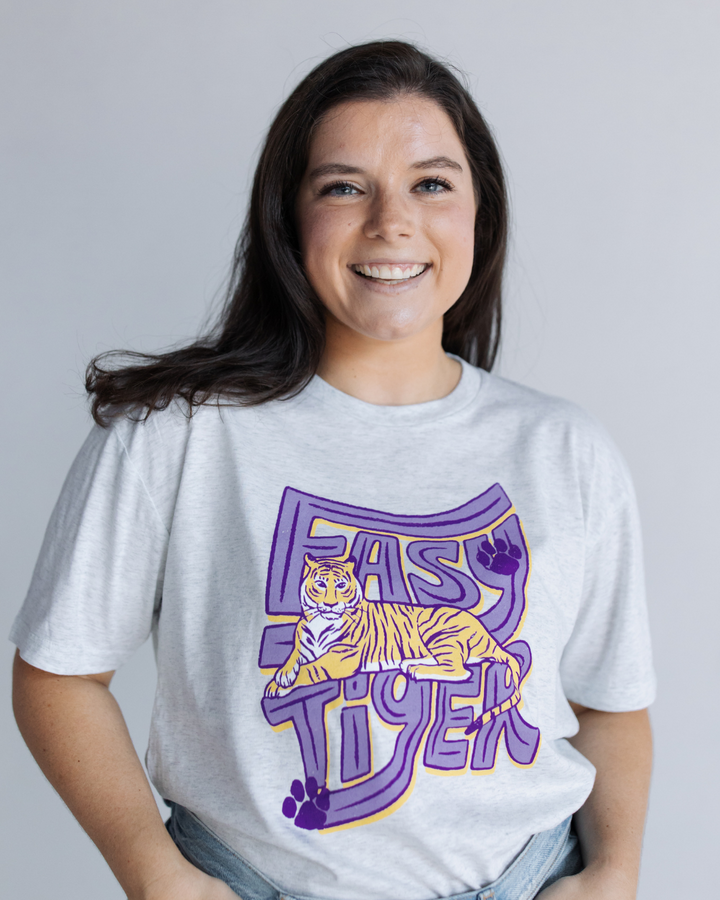 Tiger Pride Merchandise, Sweet Baton Rouge, Local T-Shirts, Local T-Shirts Near Me, Baton Rouge T-Shirt, Sweet Baton Rouge T-Shirt, Louisiana Apparel, New Orleans, Lafayette, Louisiana, tiger t-shirt, bayou wear, Geaux tigers, Easy Tiger T-Shirt