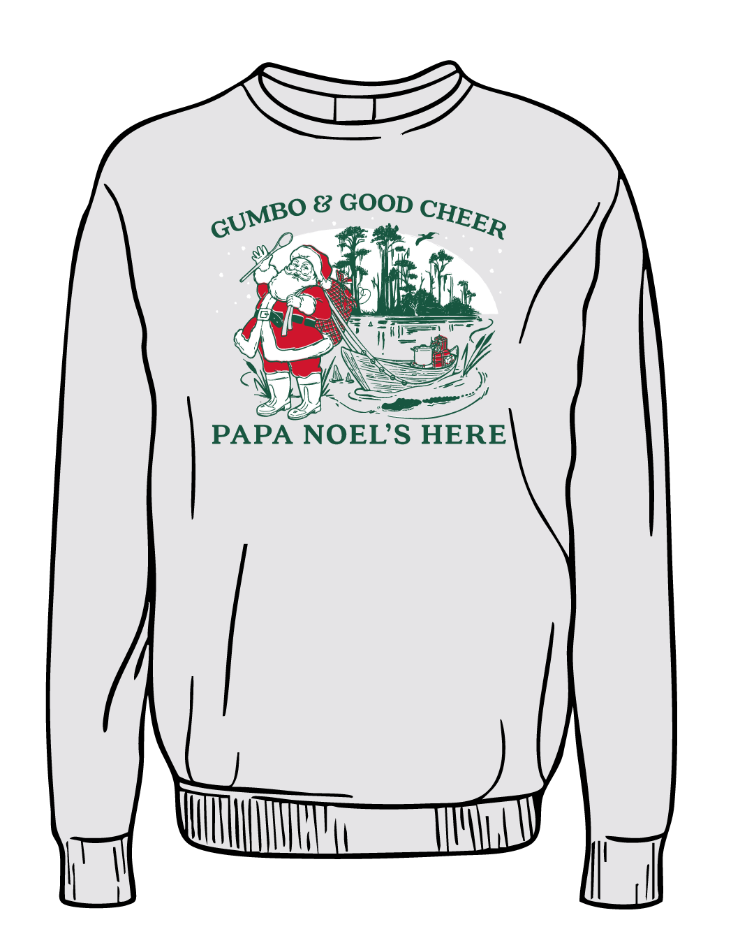 Gumbo and Good Cheer Sweatshirt