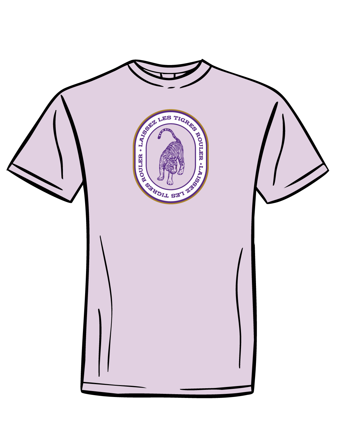Laissez Les Tigres Rouler T-Shirt – Louisiana graphic tee by Sweet Baton Rouge