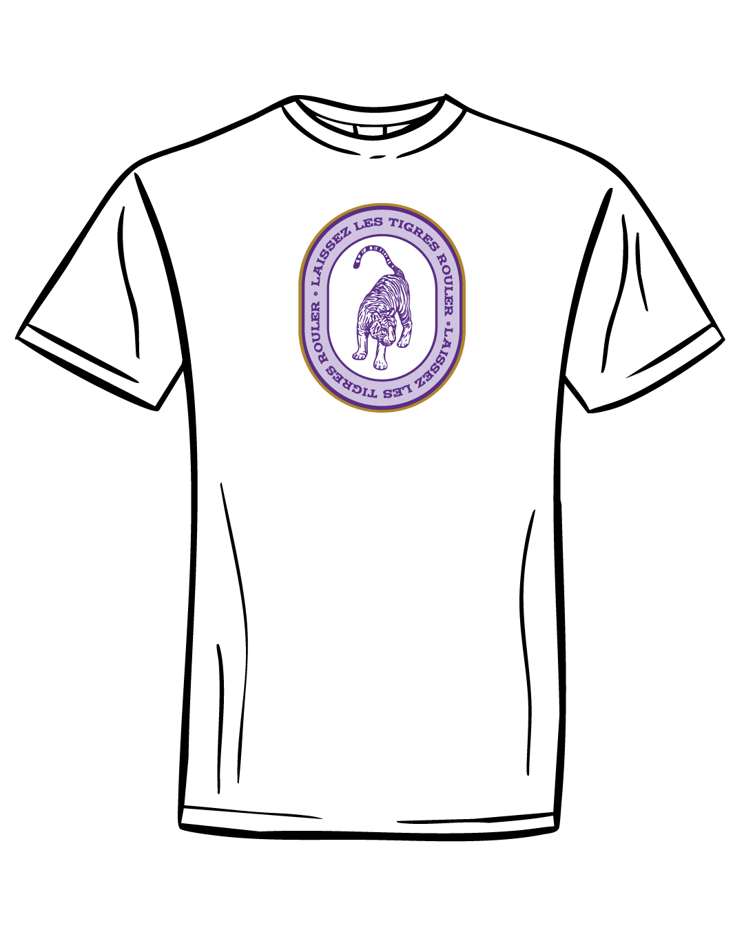 Laissez Les Tigres Rouler T-Shirt – Louisiana graphic tee by Sweet Baton Rouge