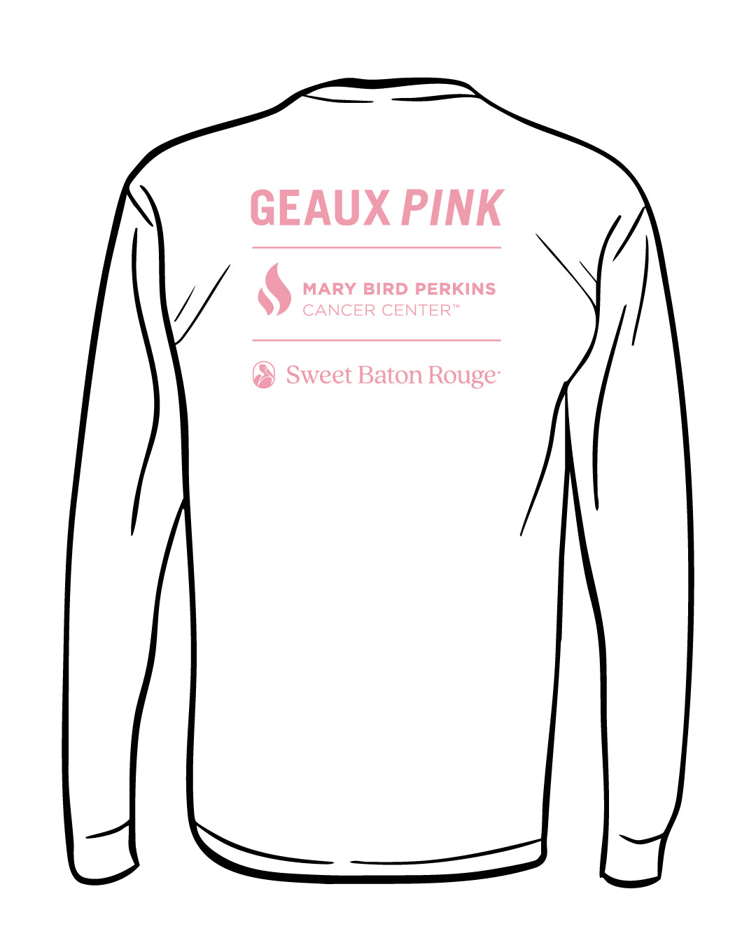 Magnolias of Hope Long Sleeve  |  Geaux Pink