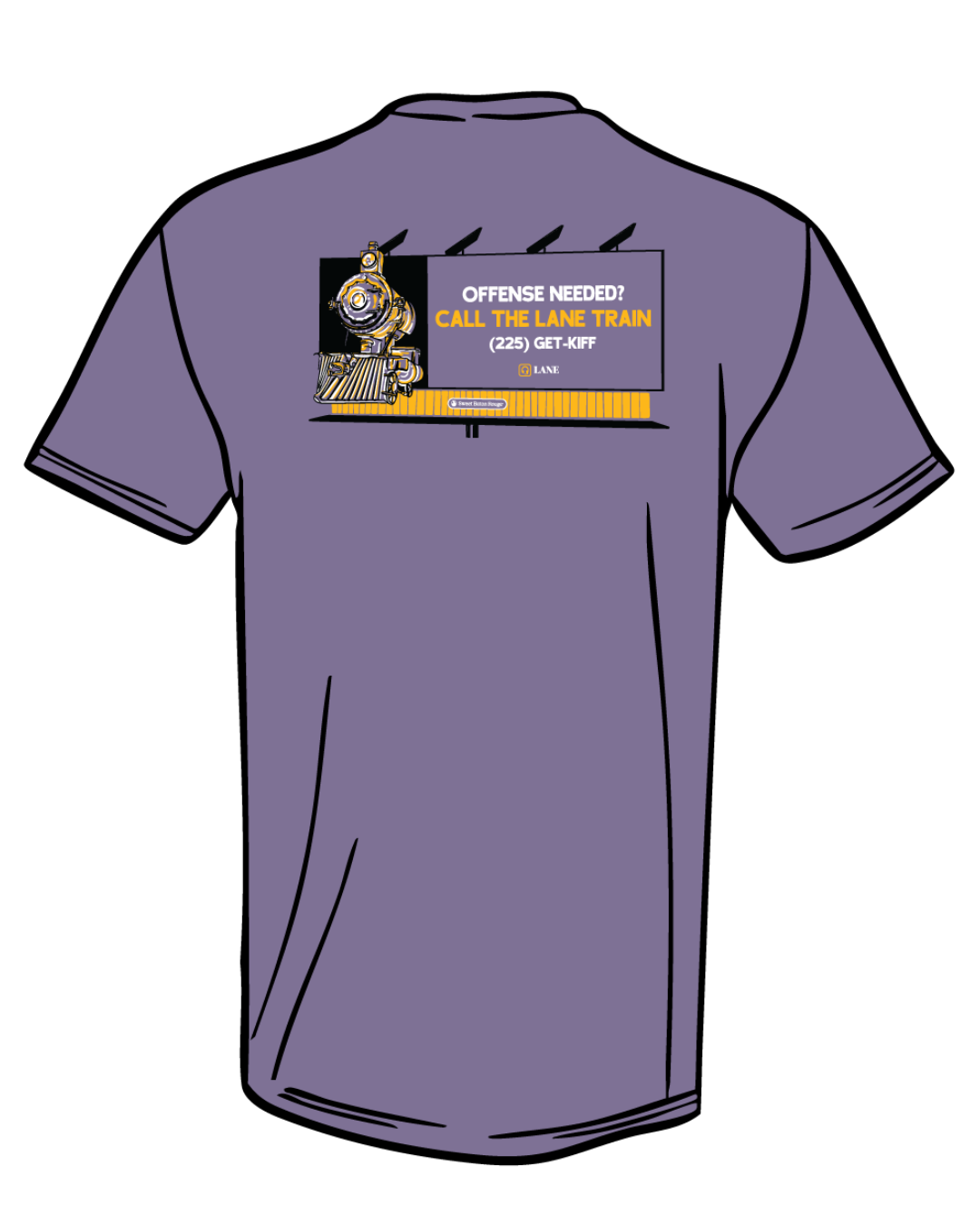 Get Kiff Pocket T-Shirt – Louisiana pocket tee by Sweet Baton Rouge