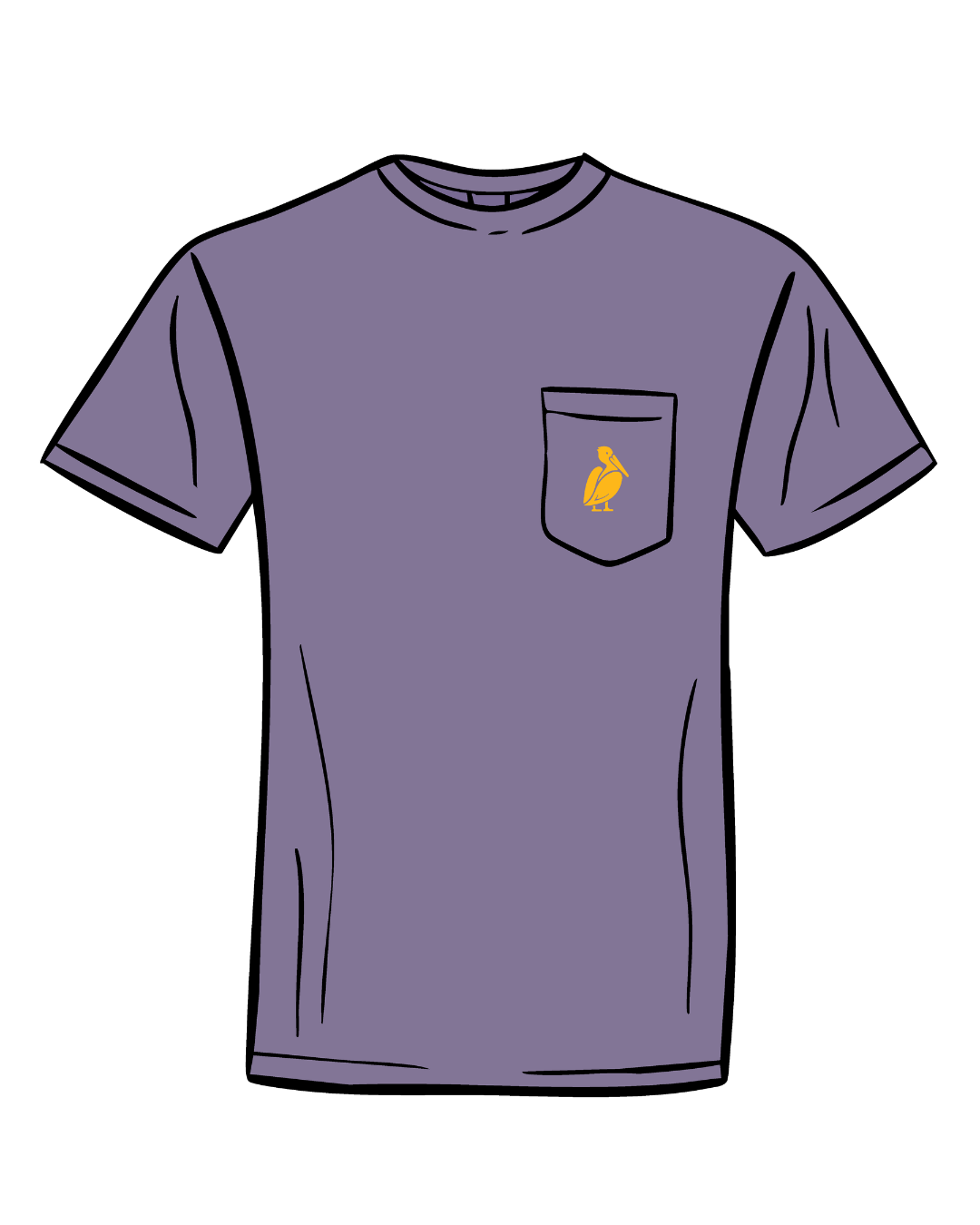 Get Kiff Pocket T-Shirt – Louisiana pocket tee by Sweet Baton Rouge