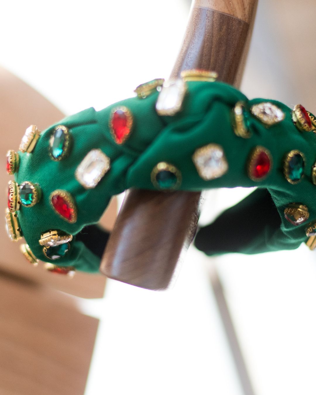 Merry & Bright Jeweled Knot Headband