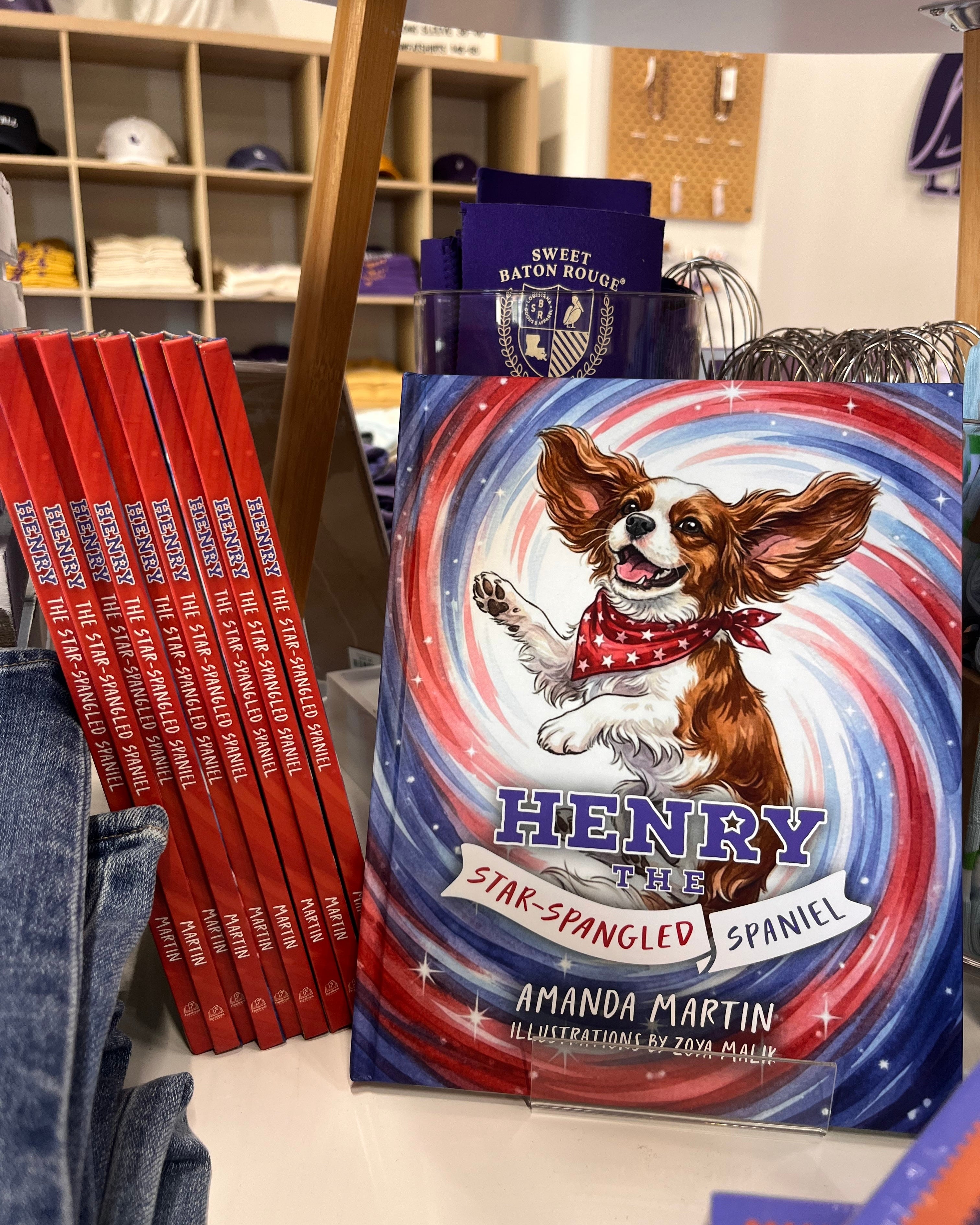 Henry the Star Spangled Spaniel Book
