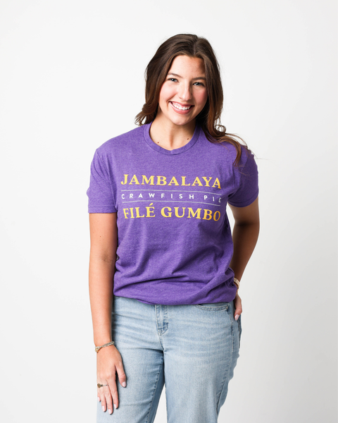 Jambalaya, Crawfish Pie, Filé Gumbo T-Shirt – Sweet Baton Rouge