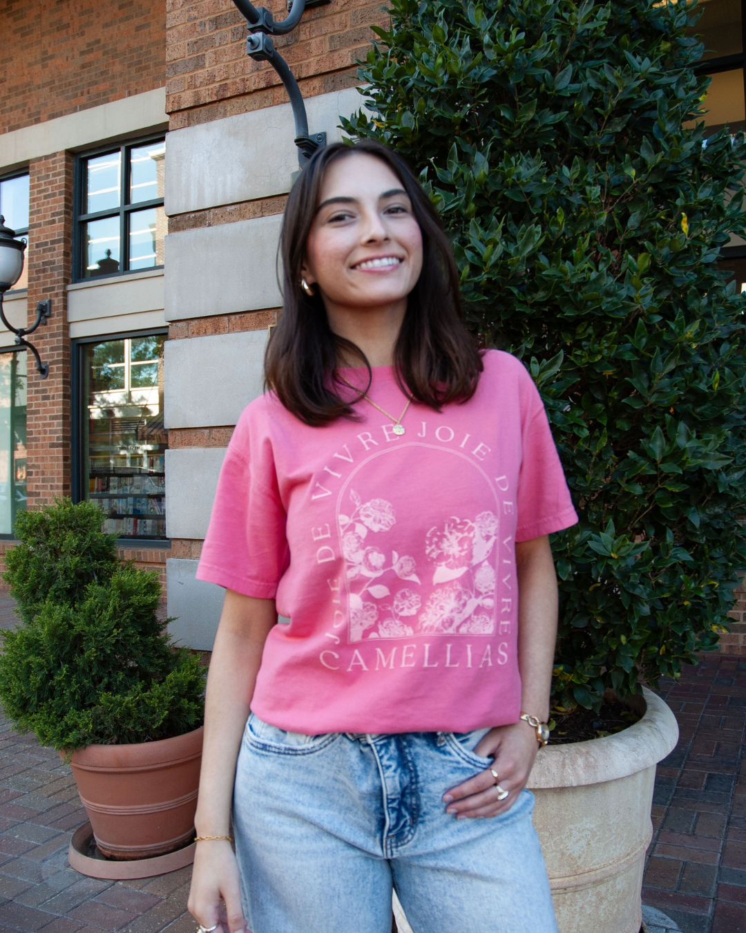 Southern Style shirt, Sweet Baton Rouge, Sweet Baton Rouge T-shirts, New Orleans, Lafayette, Louisiana Pride, Southern Hospitality, Louisiana Apparel, Camellias T-shirt, Floral T-shirt