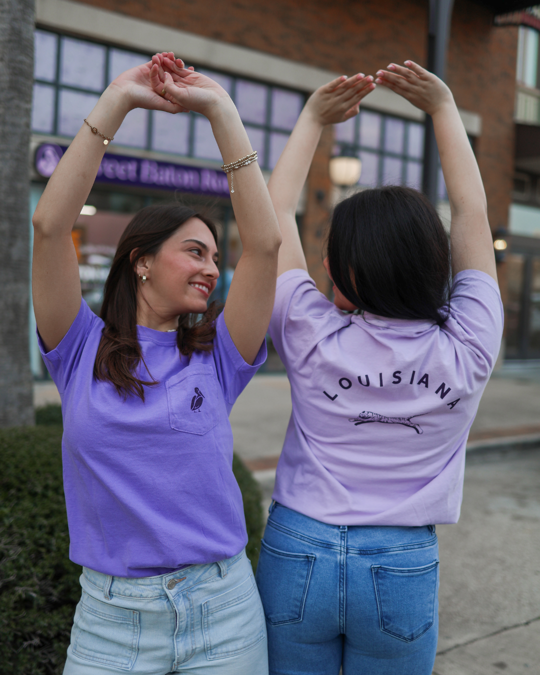 Louisiana Jumping Tiger Pocket T-Shirt