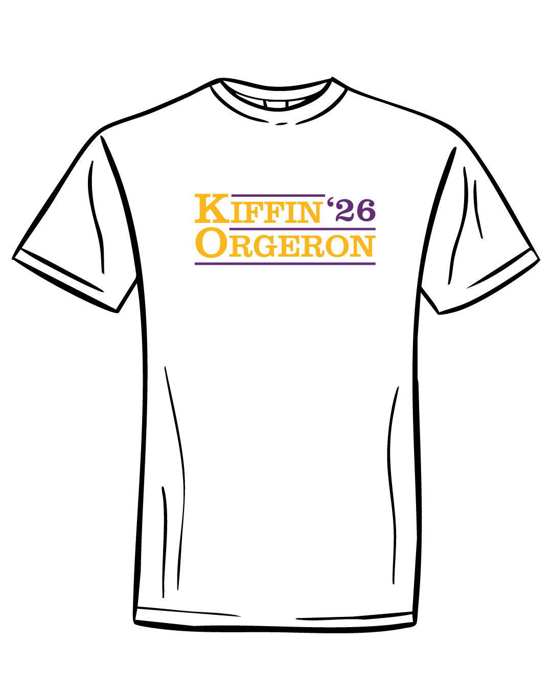 Kiffin Orgeron '26 Campaign T-Shirt – LSU gameday tee by Sweet Baton Rouge