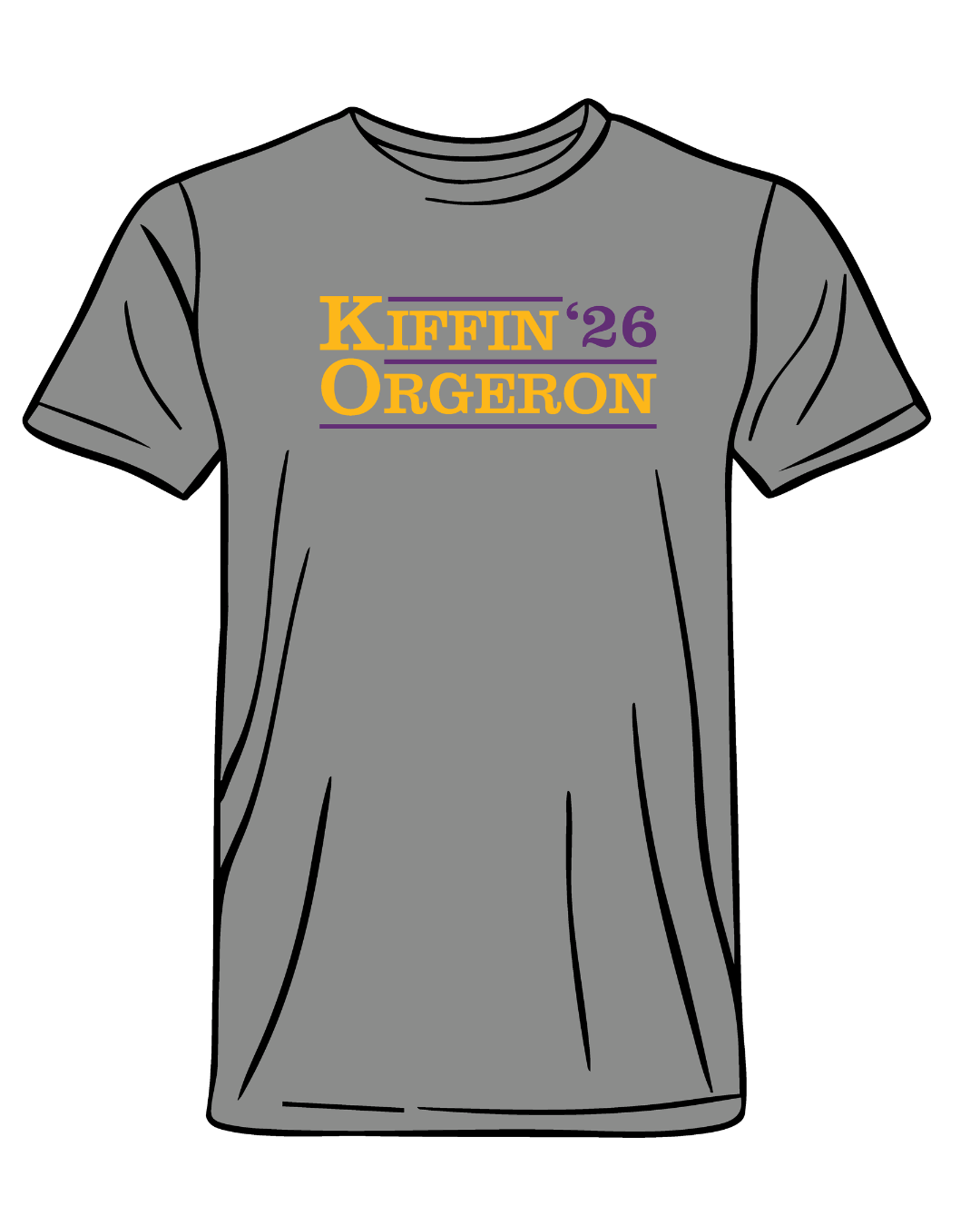 Kiffin Orgeron '26 Campaign T-Shirt – LSU gameday tee by Sweet Baton Rouge