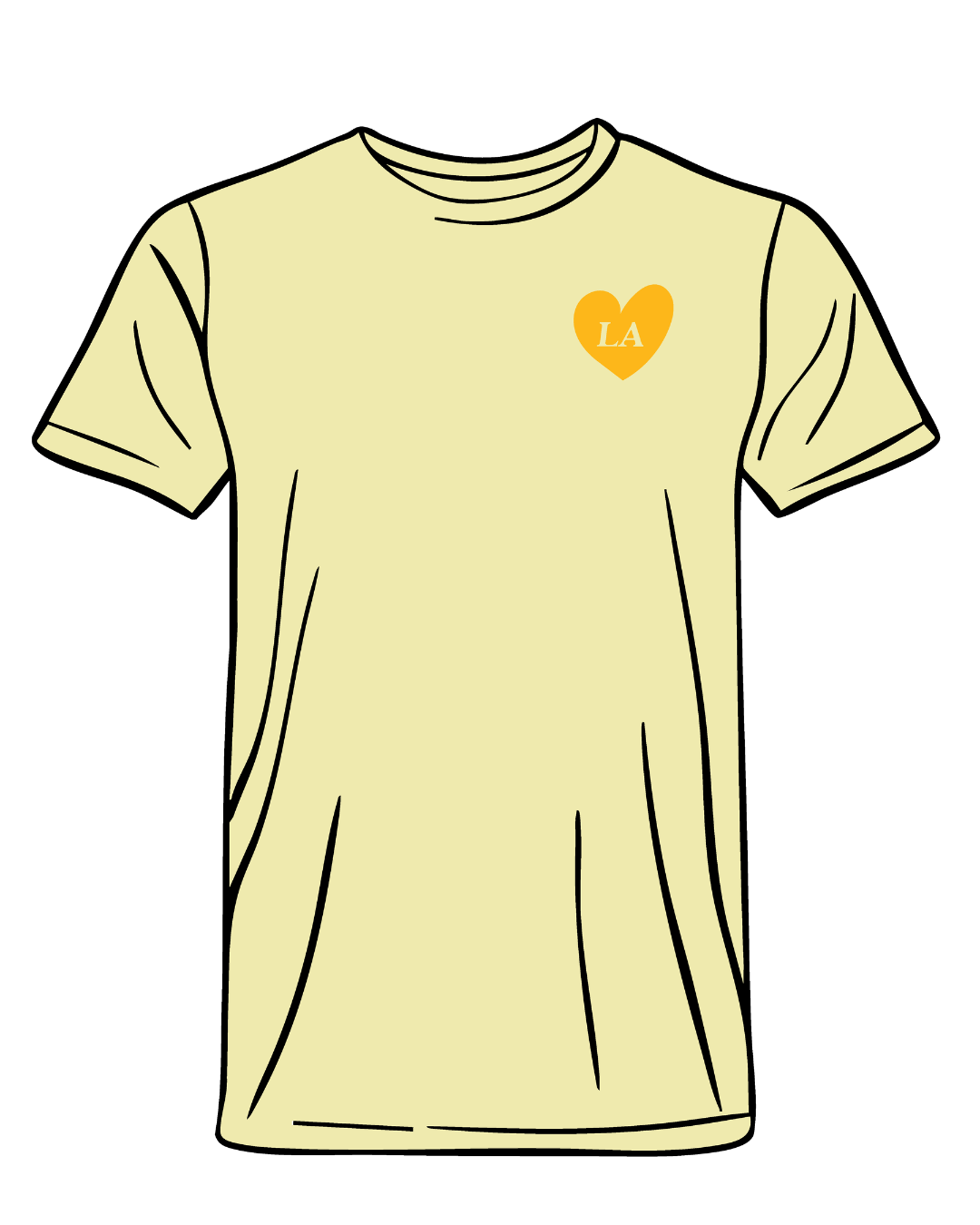 LA Heart T-Shirt