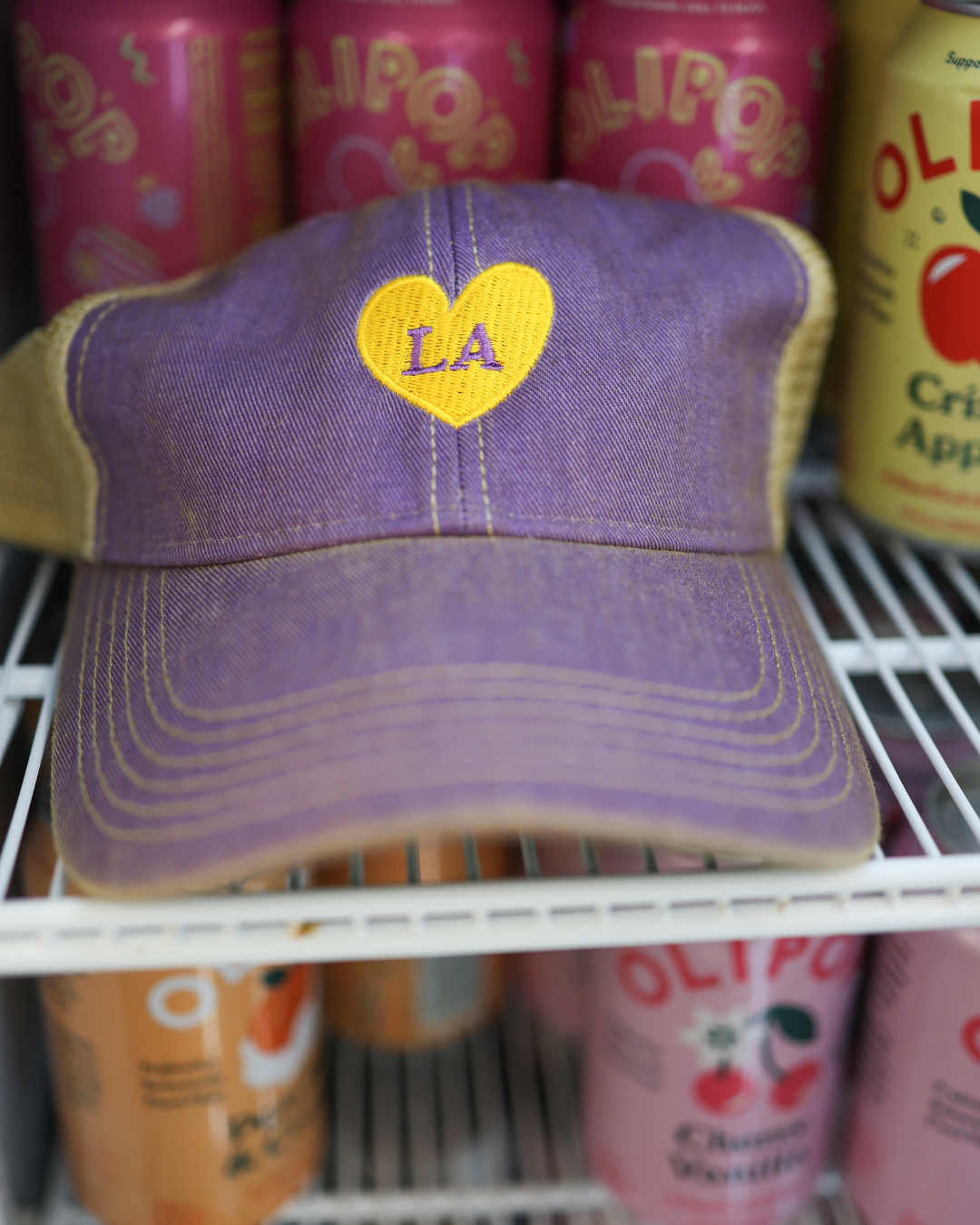 LA Heart Trucker Hat