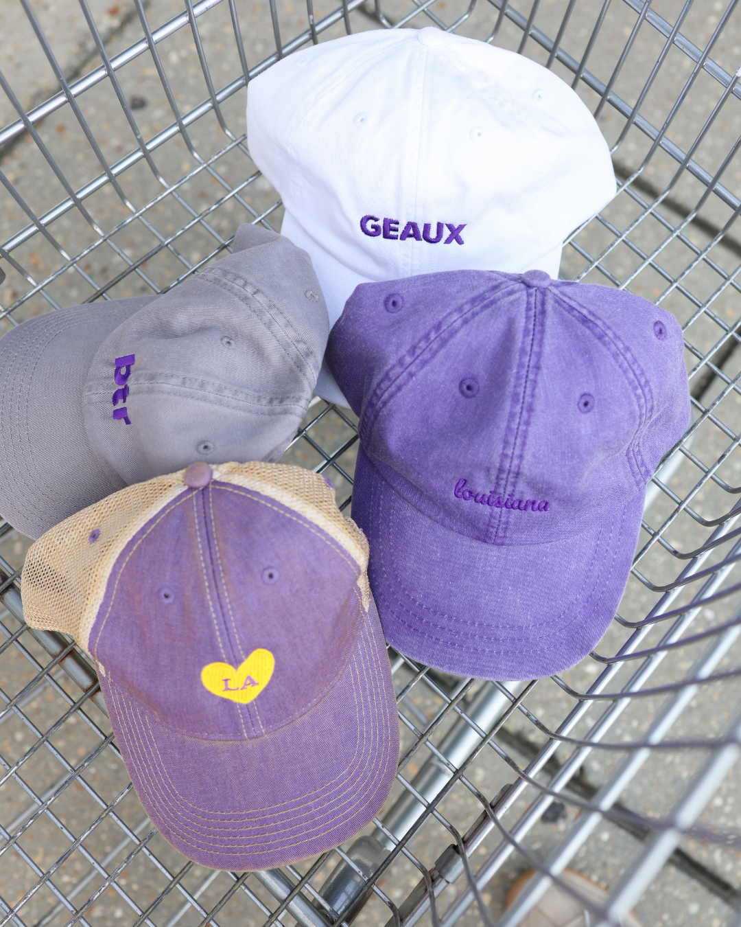 LA Heart Trucker Hat