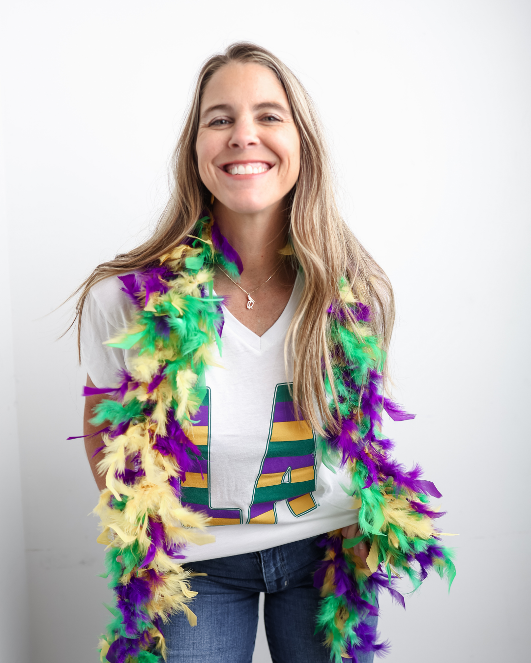 LA Mardi Gras Stripes©  | Mardi Gras Shirts