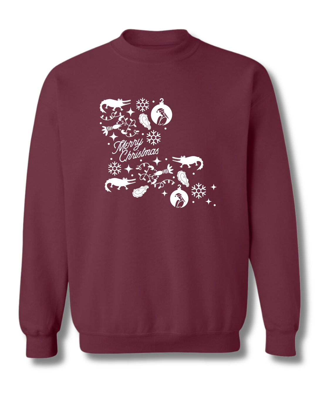 Louisiana Cajun Christmas Sweatshirt