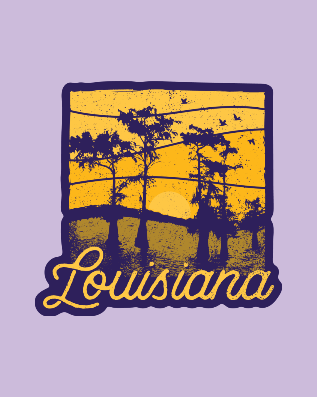 Unique Louisiana Gifts, Louisiana Sticker, Baton Rouge, New Orleans, Lafayette, Sweet Baton Rouge, Stickers, Baton Rouge Pride Sticker Near me, bayou state sticker, bayou themed sticker near me, cajun culture sticker, Louisiana themed sticker 
