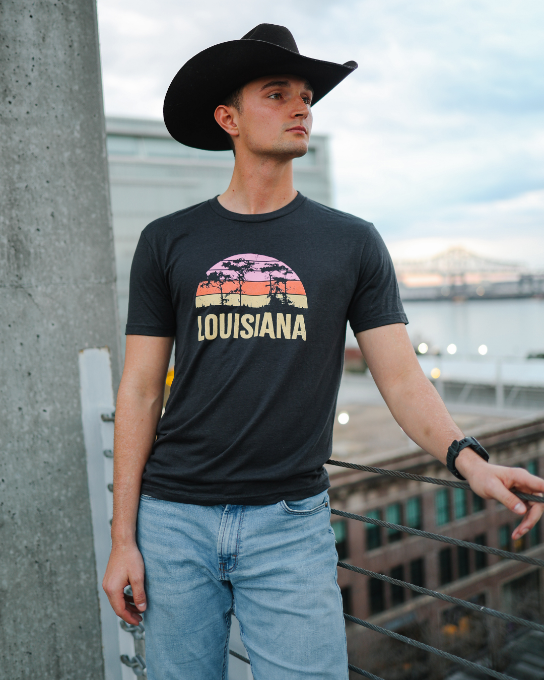 Louisiana Pink Skies