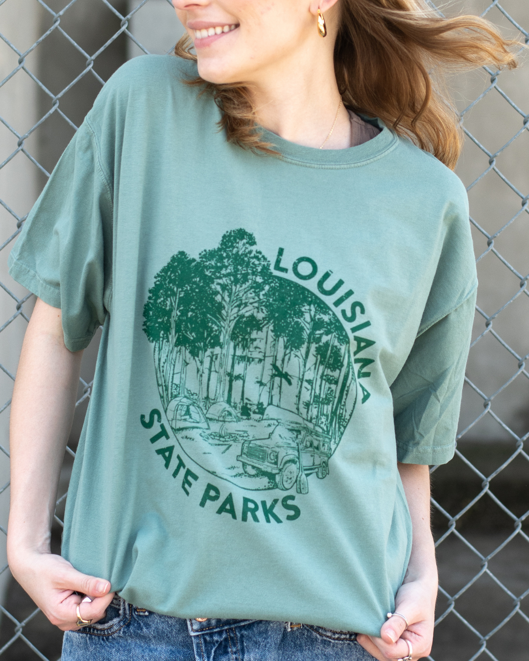 Unique Louisiana Gifts, Louisiana Apparel, Baton Rouge, New Orleans, Lafayette, Sweet Baton Rouge, Louisiana Apparel Near Me, Louisiana themed shirt, Local themed Shirt, Louisiana State Parks, Louisiana State Park t-shirt