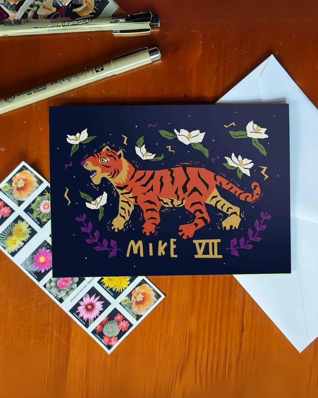 Mike VII Greeting Card