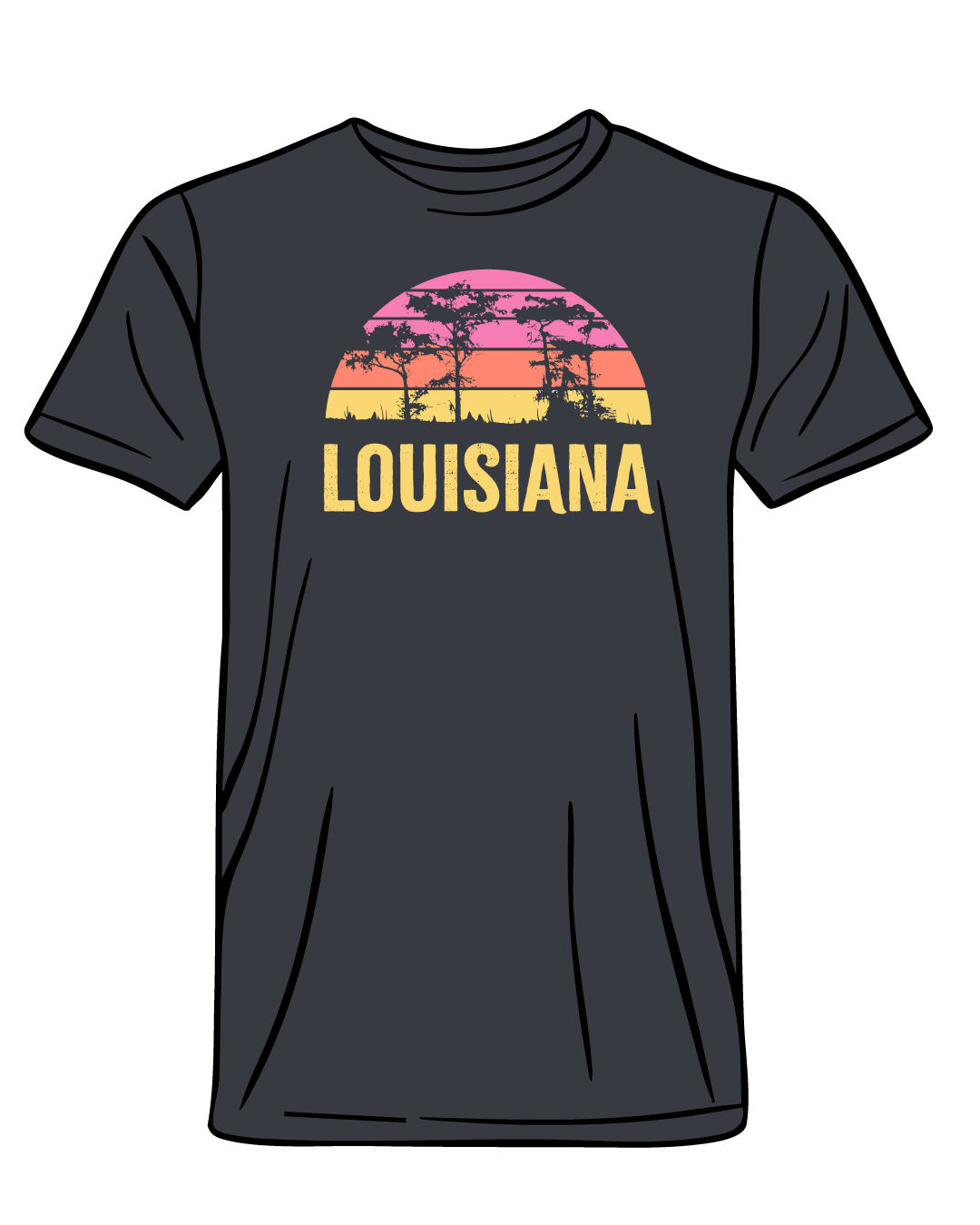 Louisiana Pink Skies