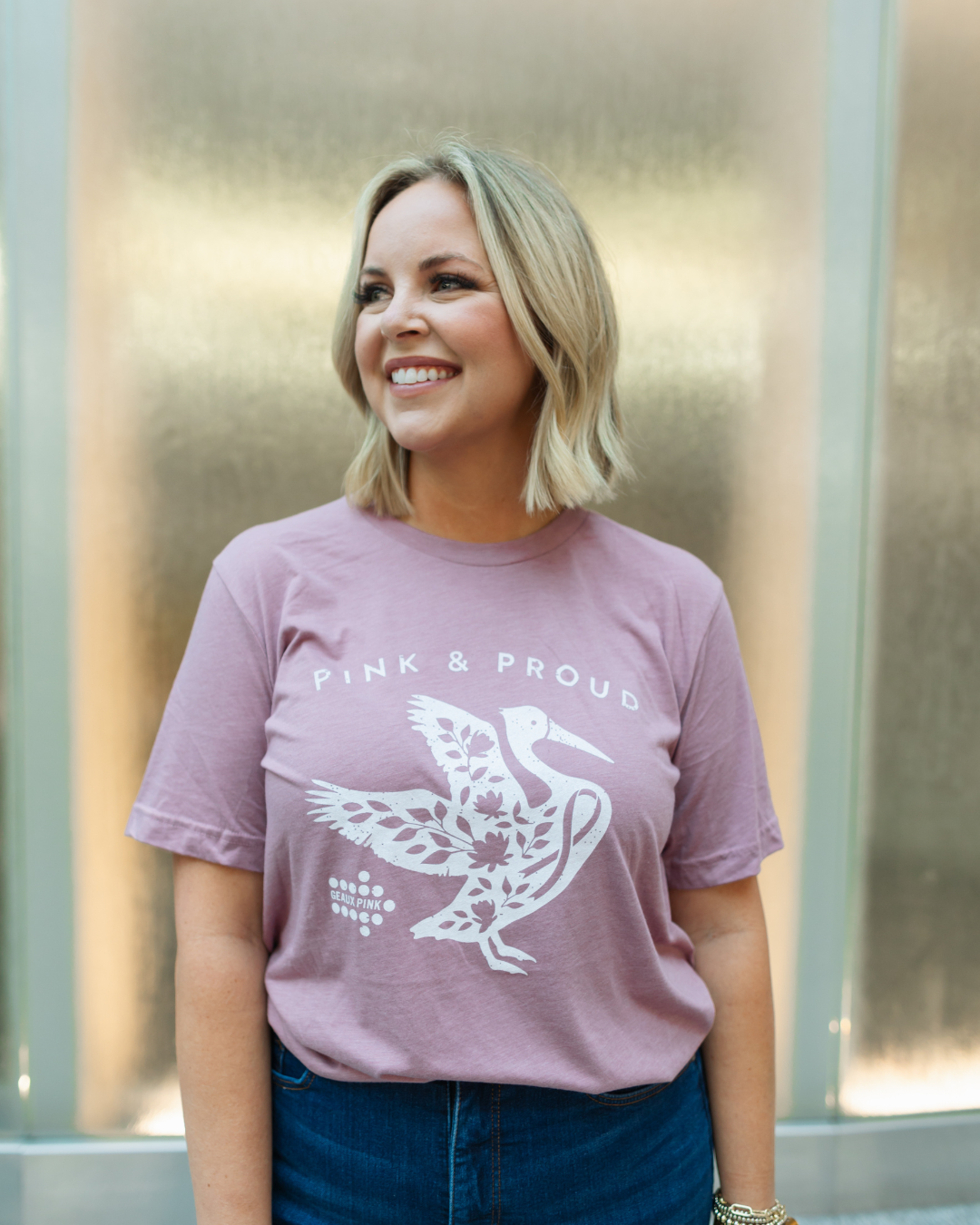 Pink & Proud Pelican |  Geaux Pink