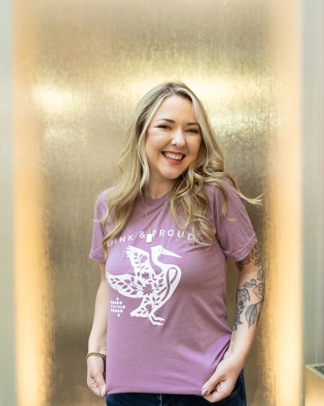 Pink & Proud Pelican |  Geaux Pink