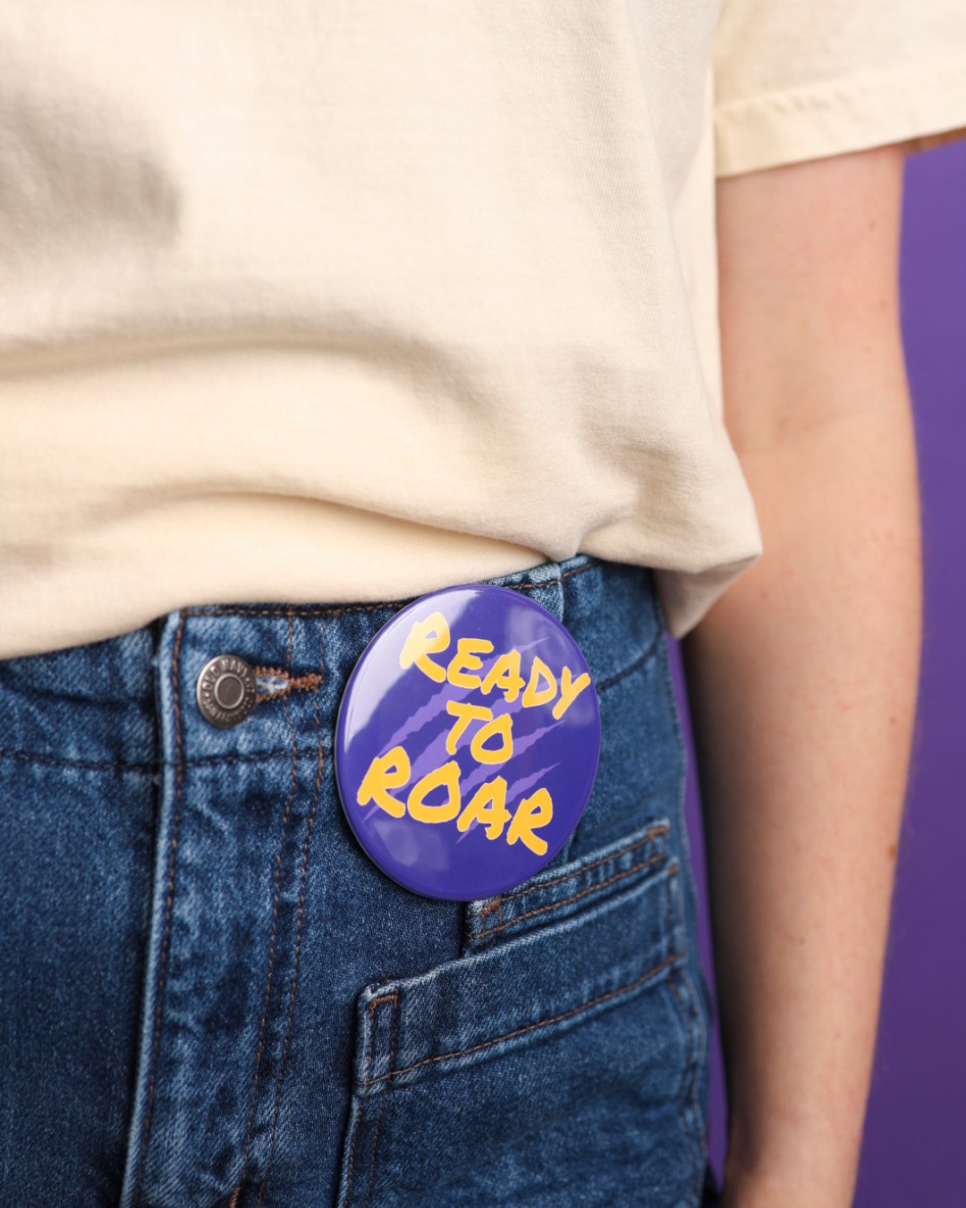 Ready to Roar Gameday Button