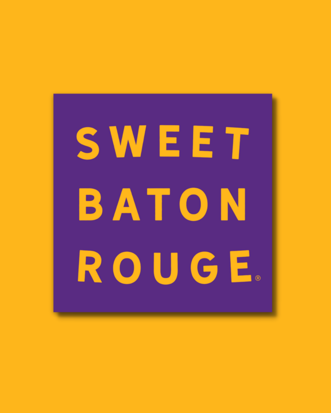 Unique Louisiana Gifts, Louisiana Sticker, Baton Rouge, New Orleans, Lafayette, Sweet Baton Rouge, Stickers, Baton Rouge Pride Sticker Near me, Louisiana themed sticker, Louisiana themed sticker near me 
