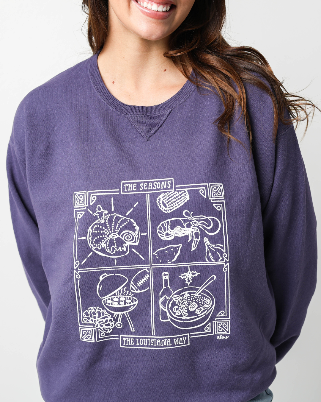 The Seasons Louisiana Sweatshirt