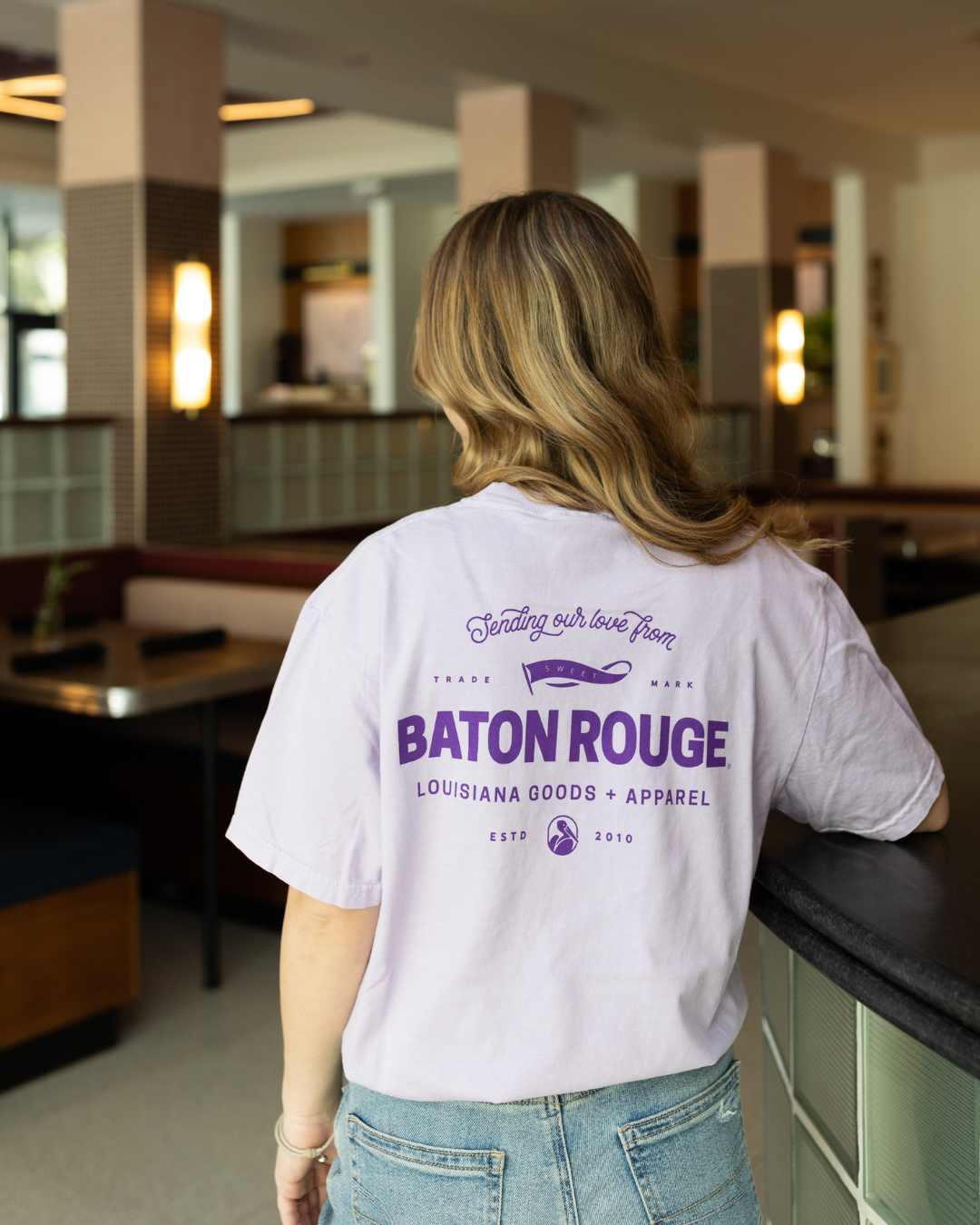 Sweet Baton Rouge® Emblem Pocket T-Shirt