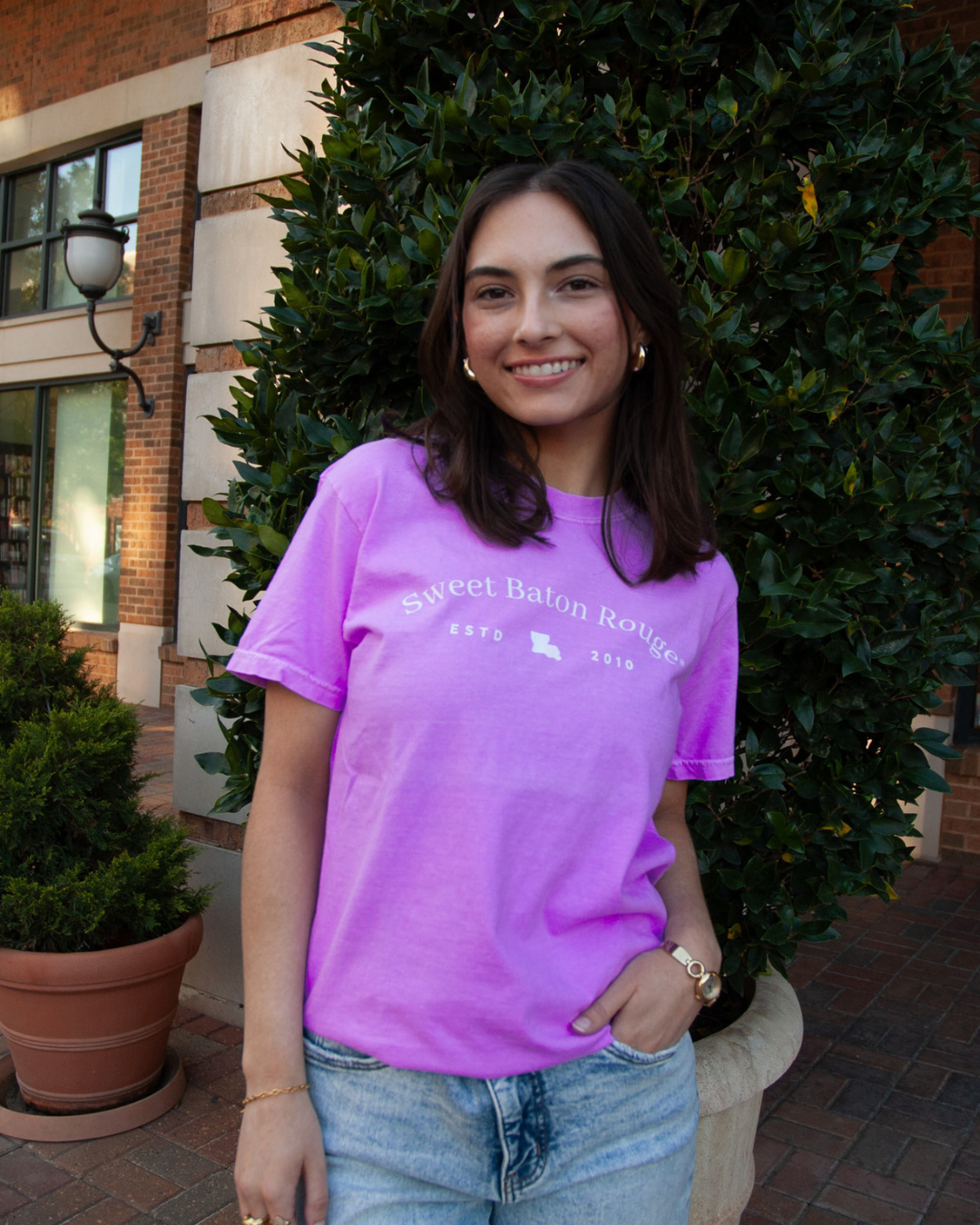 Sweet Baton Rouge, Local T-Shirts, Local T-Shirts Near Me, Baton Rouge T-Shirt, Sweet Baton Rouge T-Shirt, Louisiana Apparel, New Orleans, Lafayette, Southern Style Apparel, Louisiana Pride, Cajun Clothing, Southern Hospitality, Travels T-Shirt
