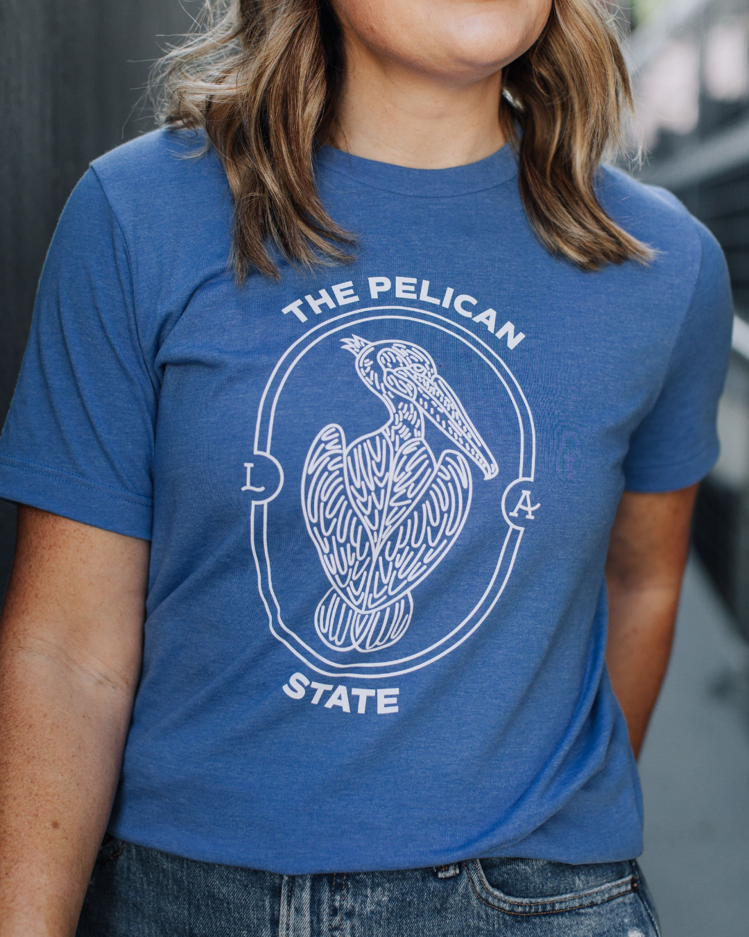 The Pelican State Line Art