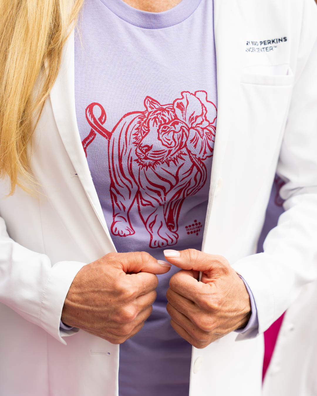 The Tiger Iris Geaux Pink Long Sleeve