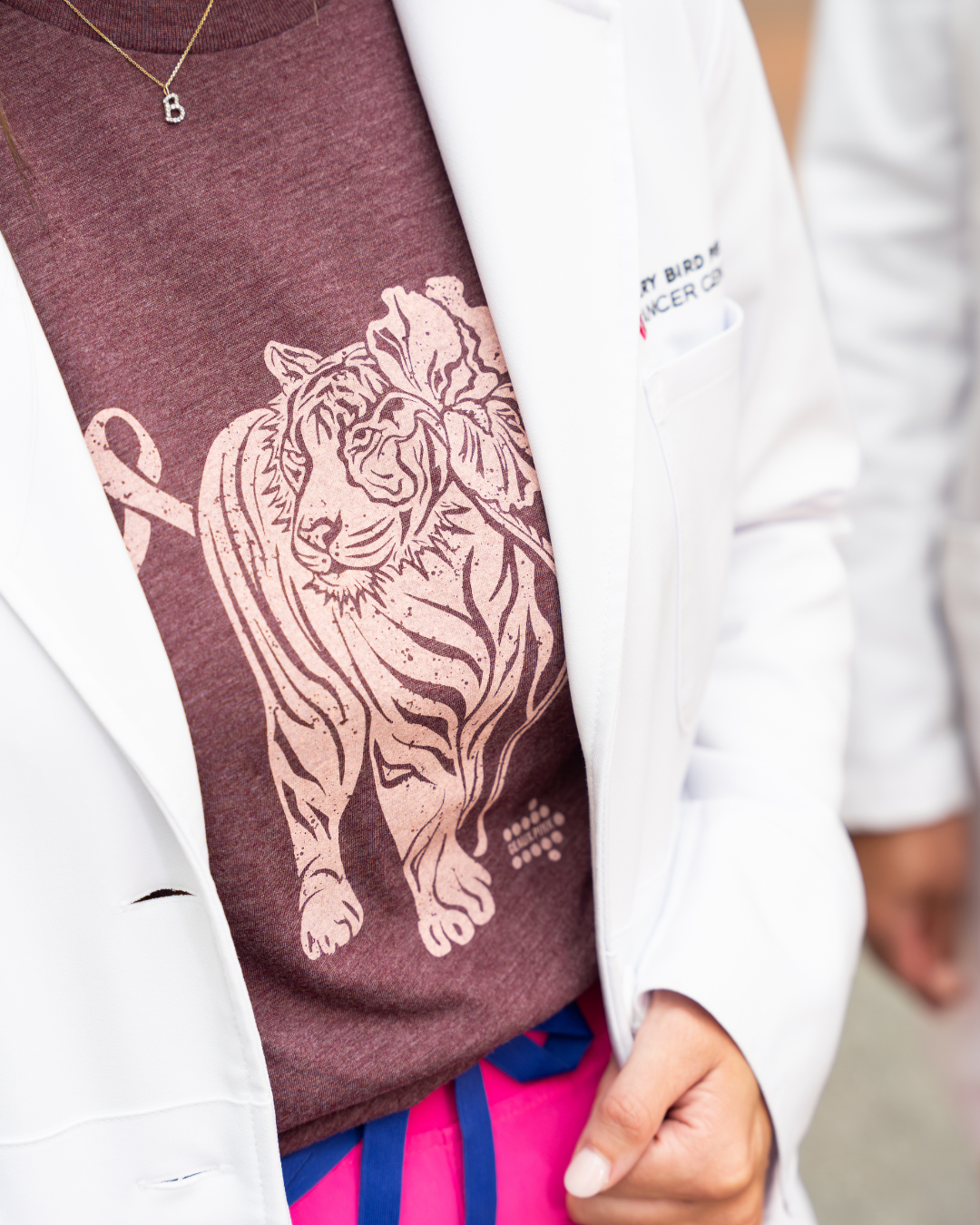 The Tiger Iris Geaux Pink Tee
