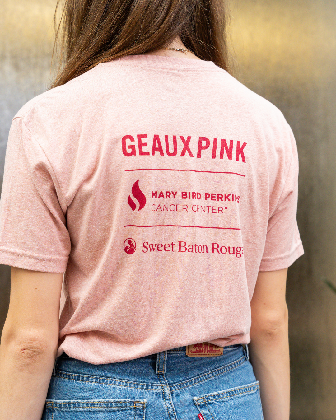 The Tiger Iris Geaux Pink Tee