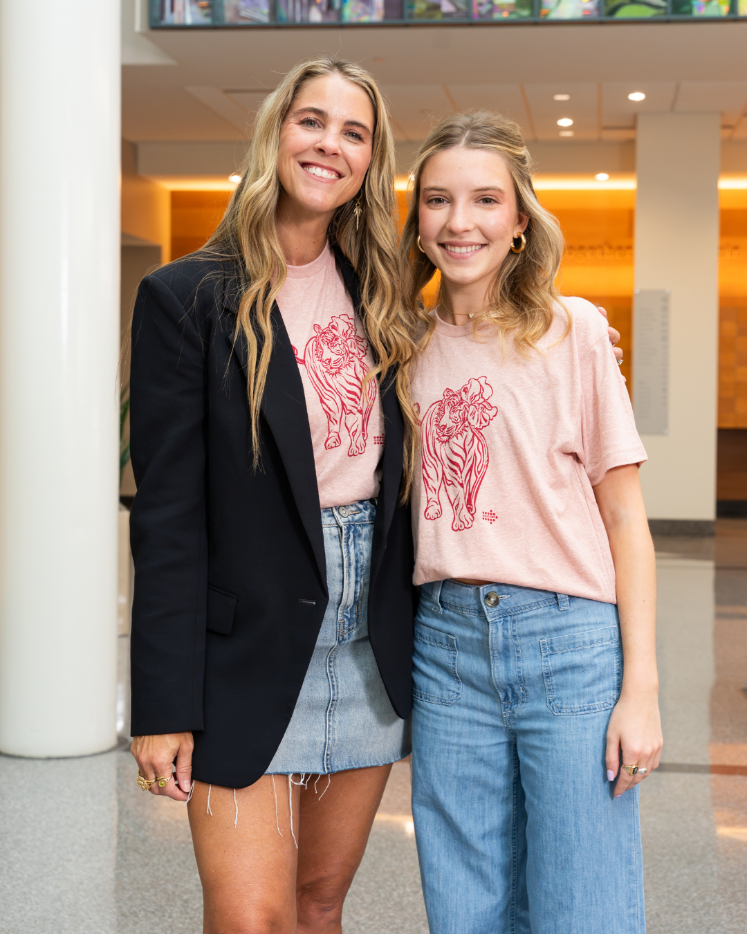 The Tiger Iris Geaux Pink Tee