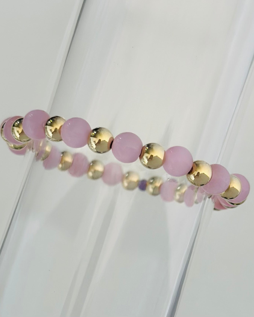 Local Jewelry, Pink Bracelet 