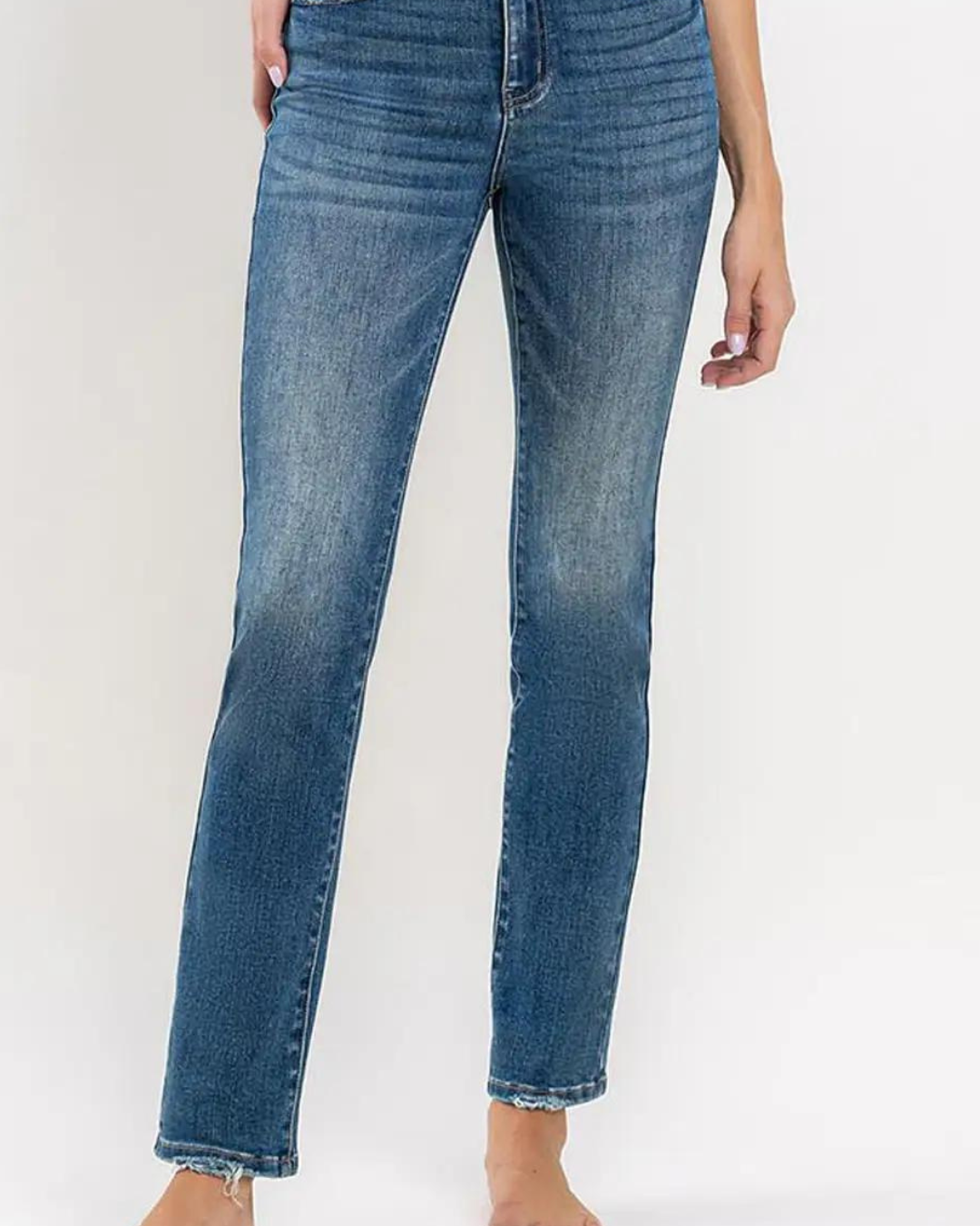 Vervet High Rise Stretch Slim Straight Jean