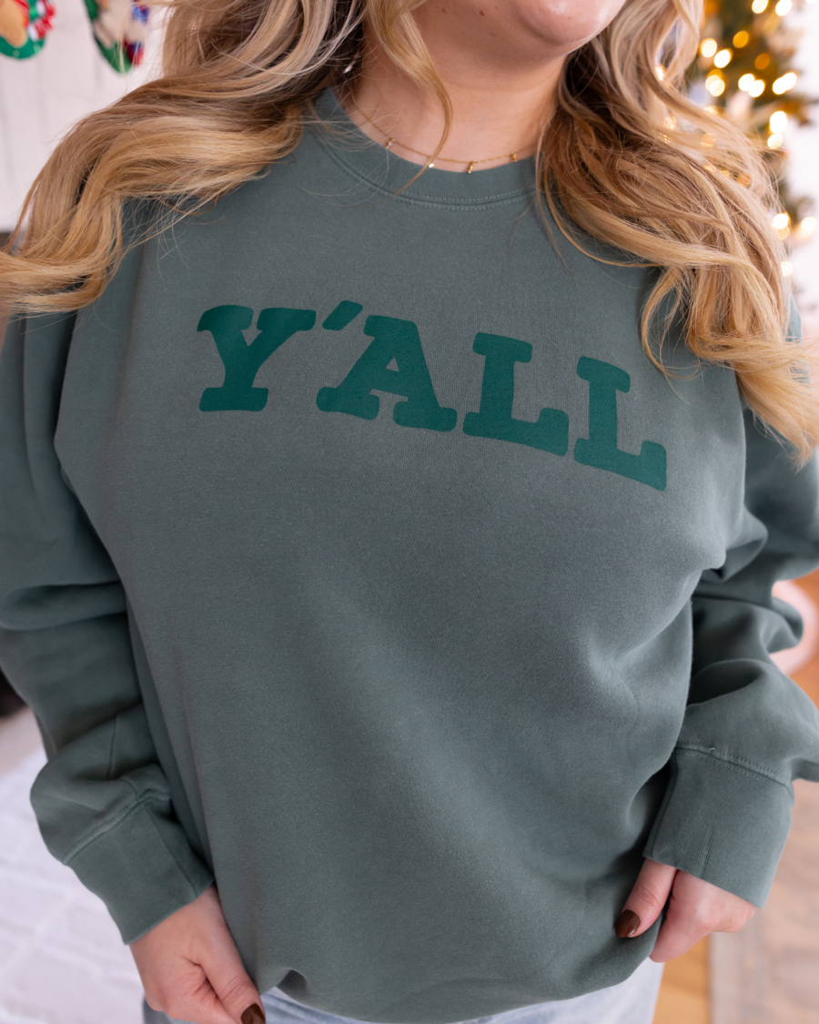 Callin' Baton Rouge Ash Grey Sweatshirt main image 1