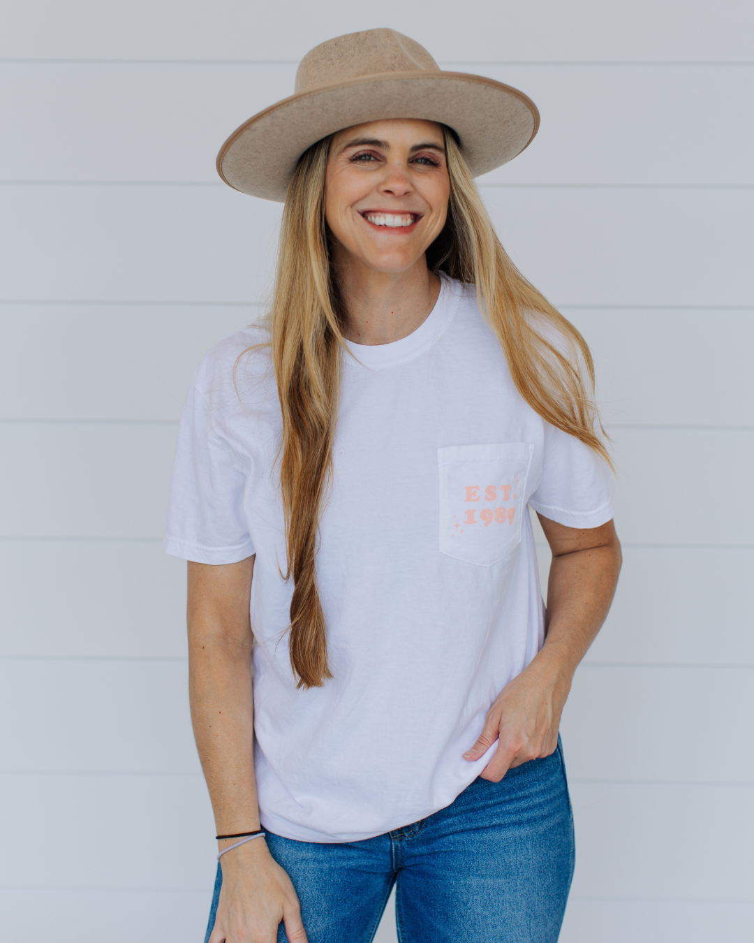 Shimmer Pocket Tee