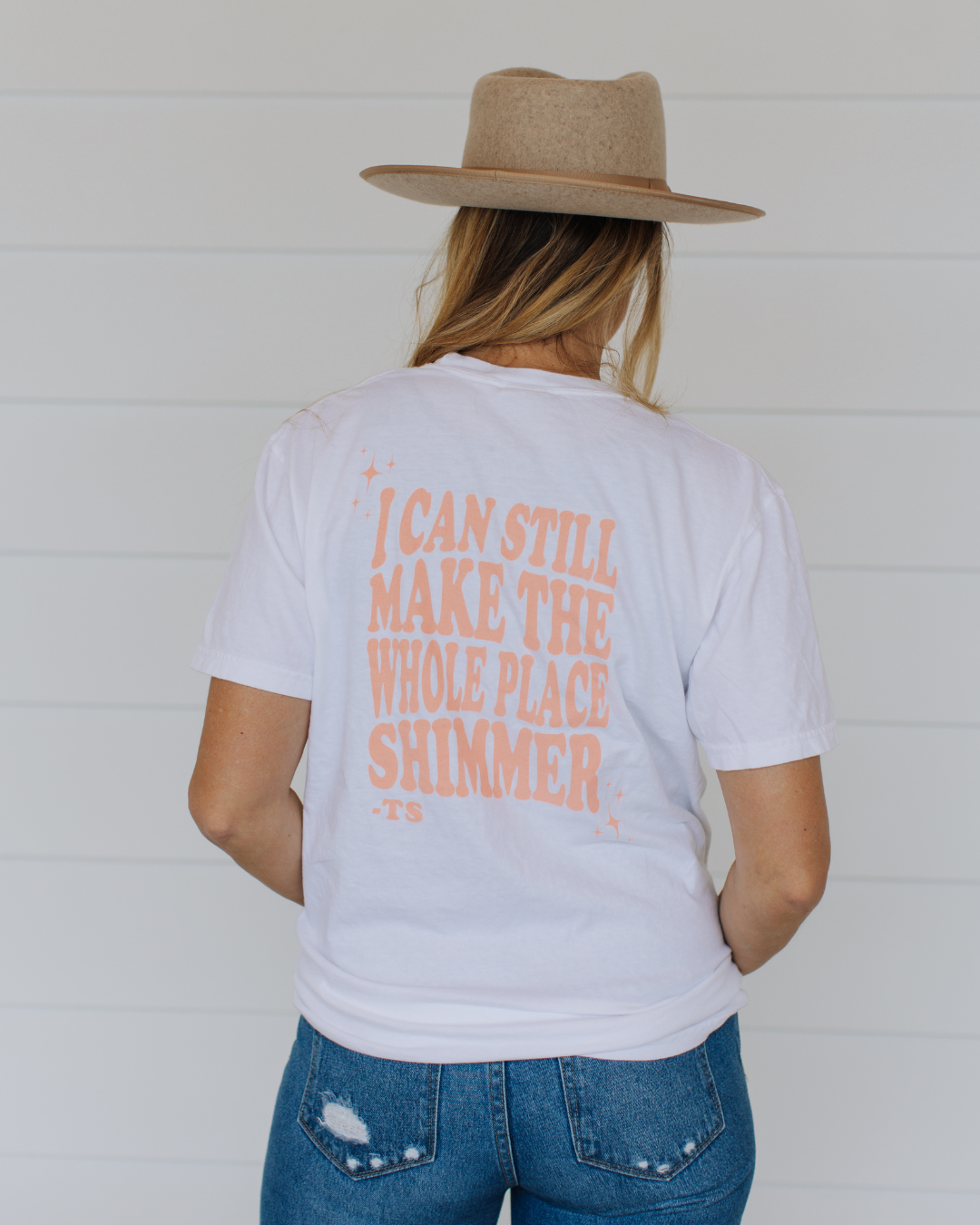 Shimmer Pocket Tee