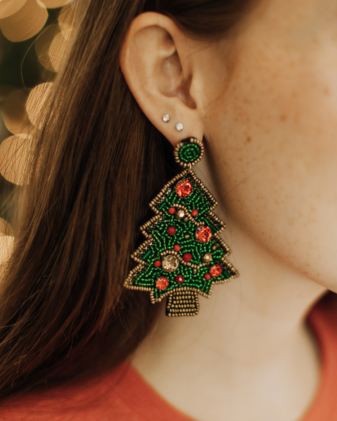 Christmas Tree Earrings
