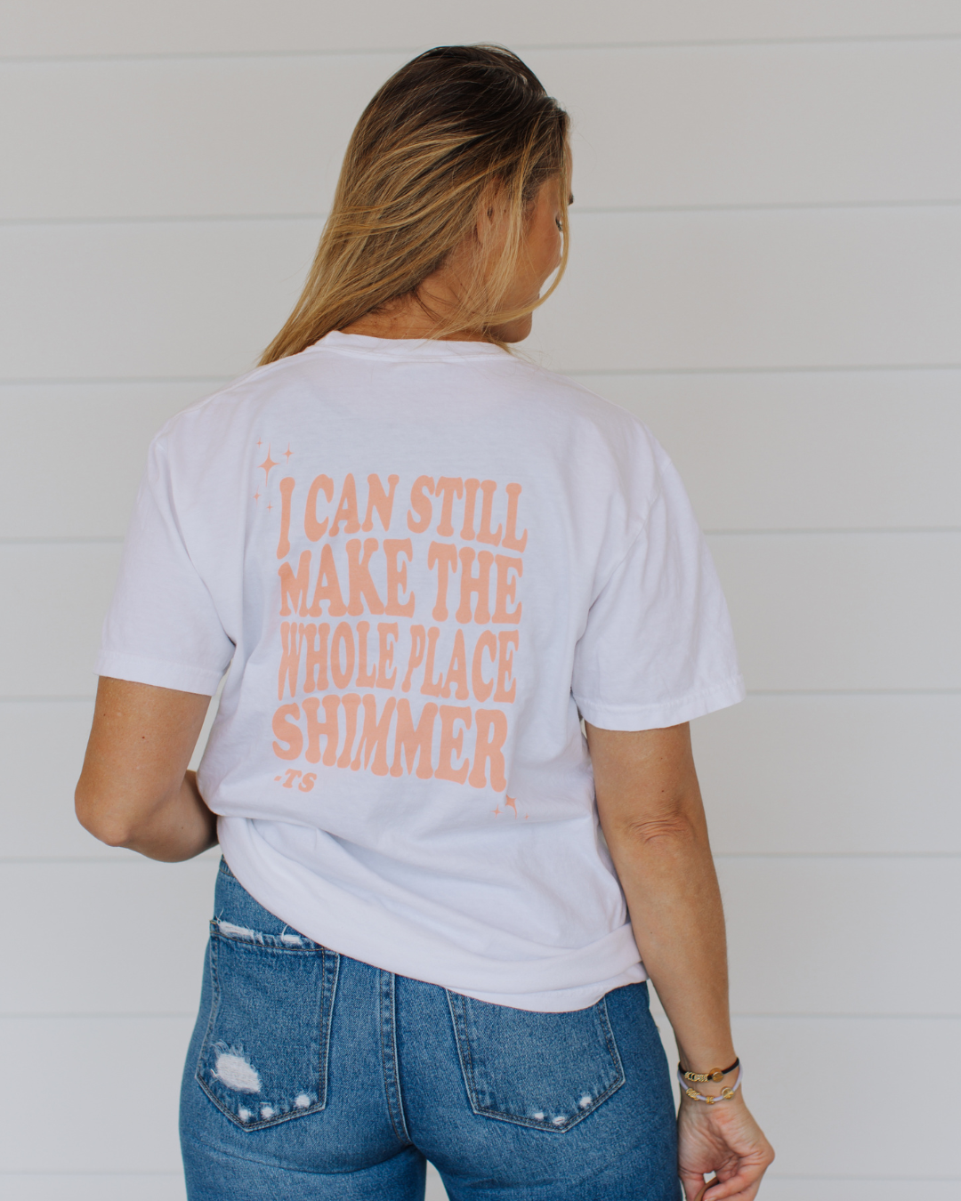 Shimmer Pocket Tee