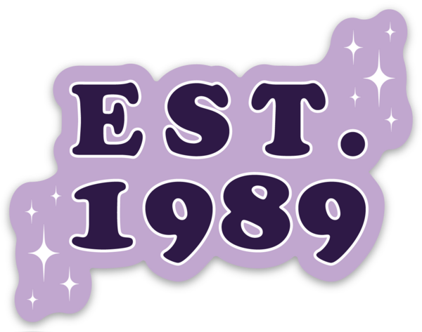 Est. 1989 Sticker