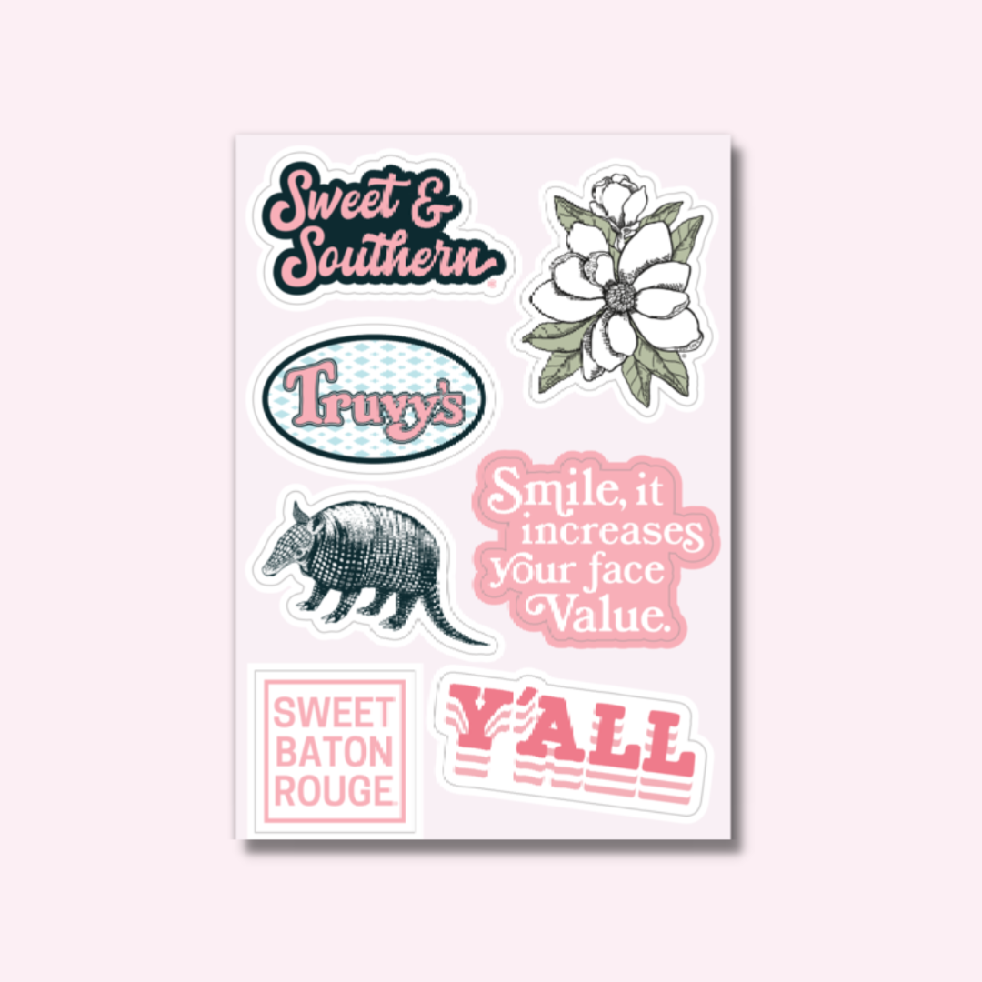 Steel Magnolias Sticker Set