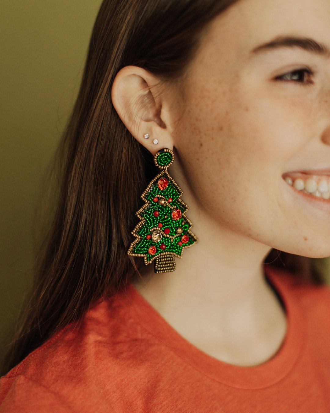 Christmas Tree Earrings