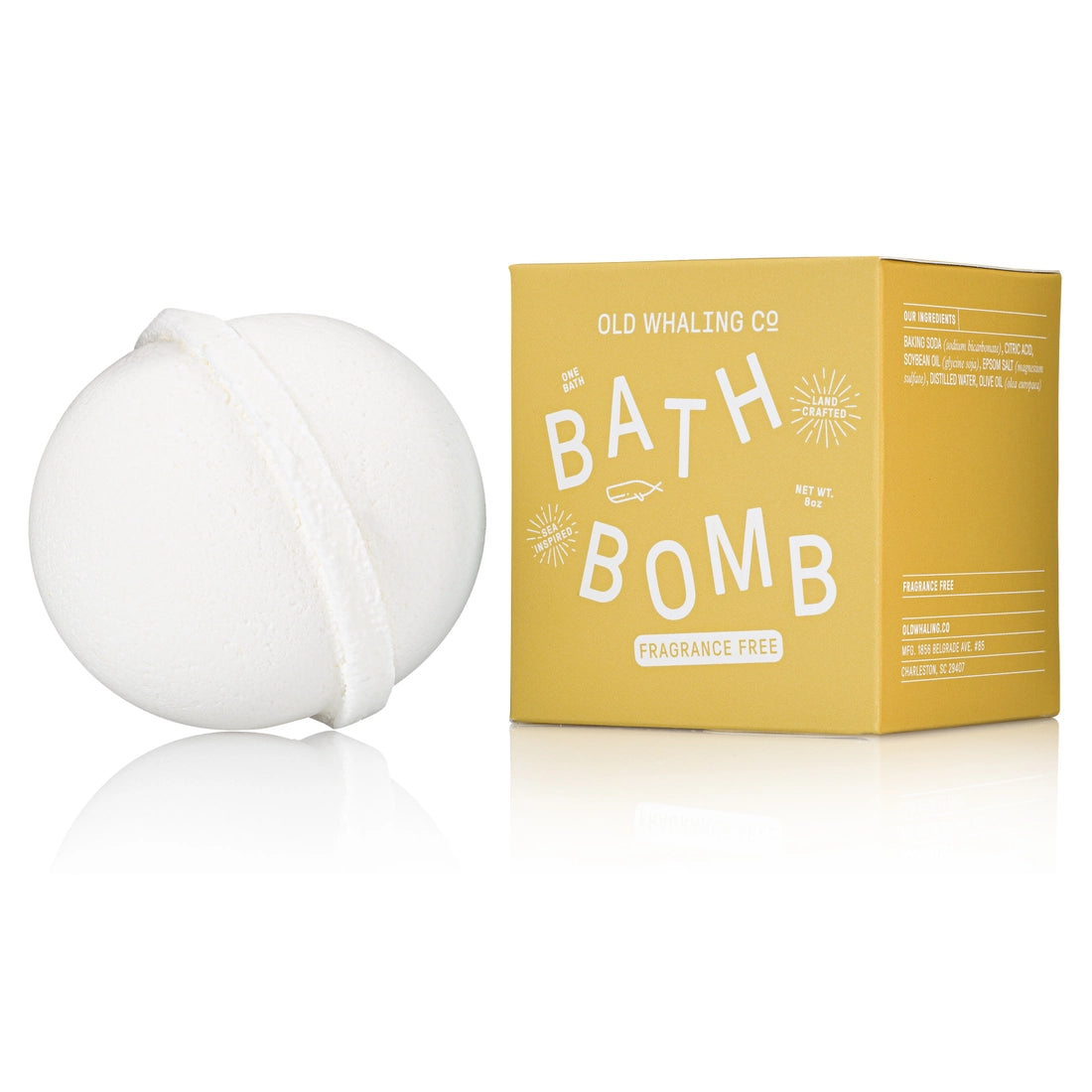 Fragrance Free Bath Bomb